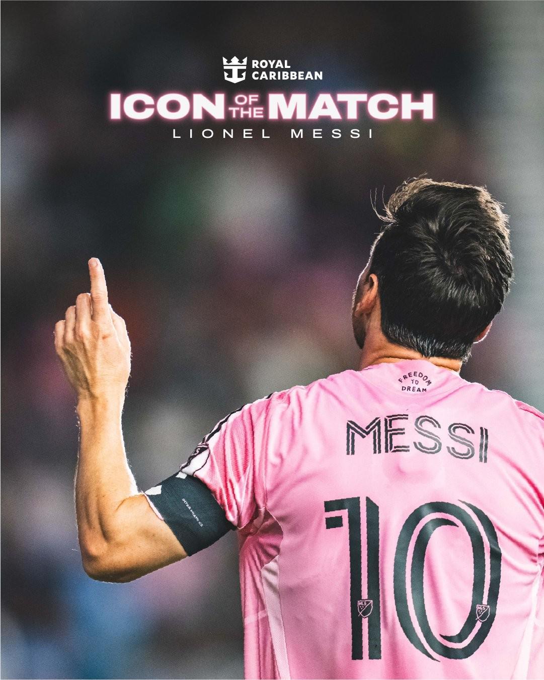 替补传射建功，梅西当选3-1洛杉矶银河一役队内最佳球员